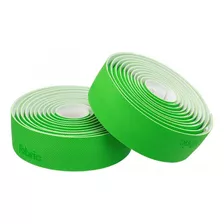 Cinta De Manubrio Bicicleta Ciclismo Fabric Knurl Tape Color Verde