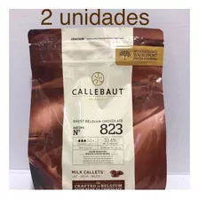Kit 2 Unid Chocolate Ao Leite Callebaut Nº 823 33,6%-2,01kg
