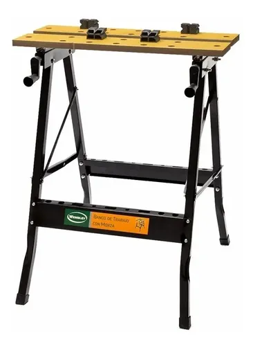 Banco De Trabajo Plegable 100kg Mesa Carpintero Wembley Cod. 2875 Dgm