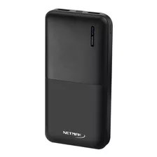 Cargador Portatil Netmak Nm-pb4 10000mah 2 Usb 5v 2.1a