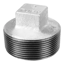 Plug Tampão Galvanizado Rosqueavel 1.1/4x1.1/4