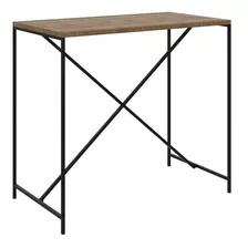 Mesa De Jantar Retangular Steel Quadra Vermont E Preta 60 Cm