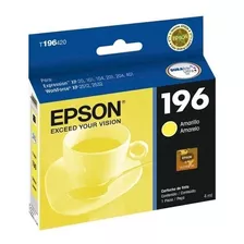 T196420 Cartucho Original Epson 196 Amarelo Xp214 Xp204 204