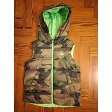 Campera Importada Benetton Tipo Uniqlo Camuflada Niño/a