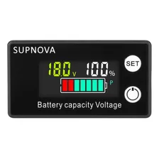 Indicador De Capacidad De Batería Dc 8-100 V Lcd Digital Ten