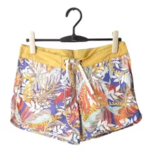 Short Estampado Flores Tropicales Patagonia Talla 2