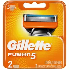 Carga Gillette Fusion 5 Com 2 Unidades