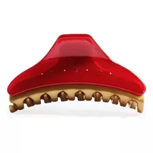 F2841bd/6sro Prendedor Grande Rouge Base Dourado 9,0x4,0cm