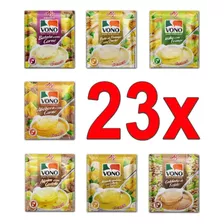 Vono Caixa 23 Sopas Vono Individual Sabores Sortidos Kit 23u