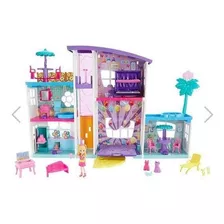 Polly Mega Casa Surpresa 3 Andares - Mattel