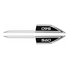 Emblema Logo Insignia De Lujo Volvo Negro S60 (1) (2)