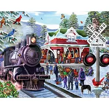 White Mountain Puzzles Paseo En Tren Busca Y Encuentra - Rom