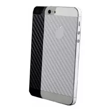 Película Traseira Fibra De Carbono iPhone 5 6 7 8 X