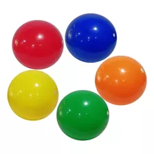 10 Pz Pelotas De Plastico En Colores Surtidos De 8.5pulgadas