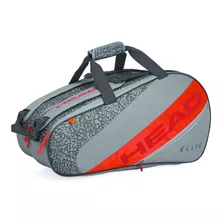 Raqueteira Head Padel Elite Cinza E Laranja