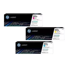 Kit Toner Hp 202a Cf501 Cf502a Cf503a Somemte Coloridos 