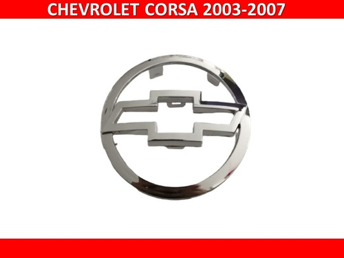 Emblema Para Parrilla Chevrolet Corsa 2003-2007 Foto 2