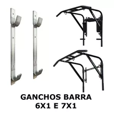 Par De Ganchos Para Barra Fixa E Paralela 6x1 E 7x1