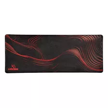 Mouse Pad Gamer 60x30 Cm Kross Ke-mp1013 Preto C/ Vermelho