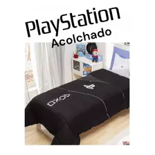 Acolchado Infantil 1 1/2 Plazas Playstation Hermoso Diseño