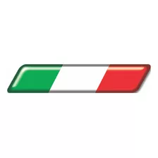 Calcomanias 3d Con Relieve, Accesorio Autos Bandera Italia