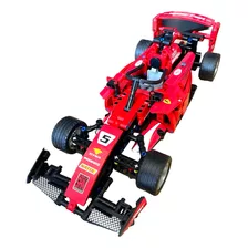 Carro Ferrari F1 Blocos Montar Linha Premium Envio Imediat