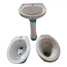 Juego De Baño Incepa,color Blanco.nuevo.inodoro,bidet,pileta