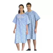 Bata Muy Cómoda Para Paciente Hospital Pack 6 Pzs