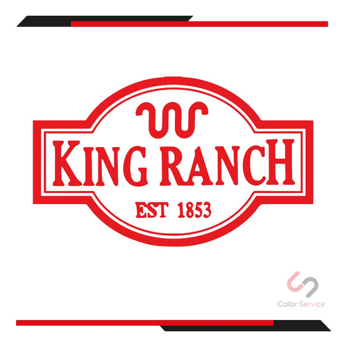 Calcas Sticker Logo Ford King Ranch De 13 X 8 Cm 2pzas Foto 5