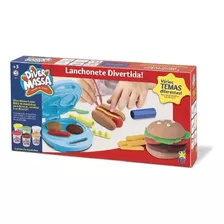 Massinha De Modelar Lanchonete Divertida Massinha Divertoys