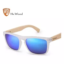 Gafas De Sol De Bambú Natural Hu Wood Para Hombre Zebra Wood