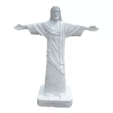 Cristo Redentor Grande Em Fibra De Vidro 187cm Peça Leve