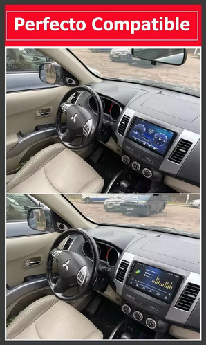 Android Mitsubishi Outlander 07-13 Carplay Bluetooth Radio Foto 10