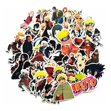 63pzs Lote Pegatinas Sasuke Naruto Shippuden Anime Sticker F Color Colores