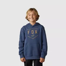 Poleron Lifestyle Niño Shield Azul Fox