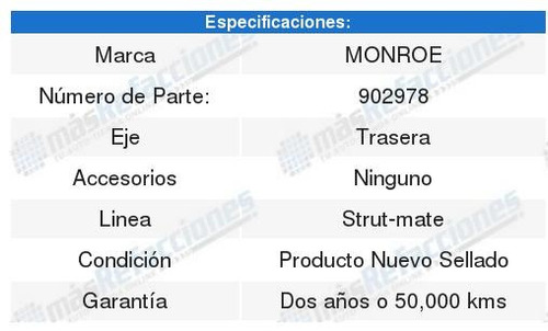 2 Bases De Amortiguador Monroe Strut-mate 300zx 90 A 96 Foto 2