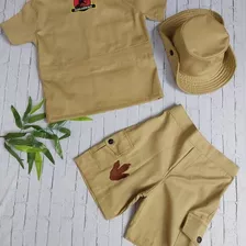 Roupa Caçador Jurassic Park