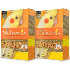 Kit 2 Nutrópica Farinhada Calopsita Mel E Ovos 300g Premium