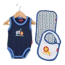 Conjunto Fisher Price Niño Talla 0-3, 3-6 Y 6-9 Meses