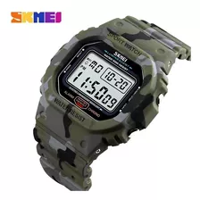 Relógio Digital Esportivo Militar Skmei 1471 A Prova D'agua 