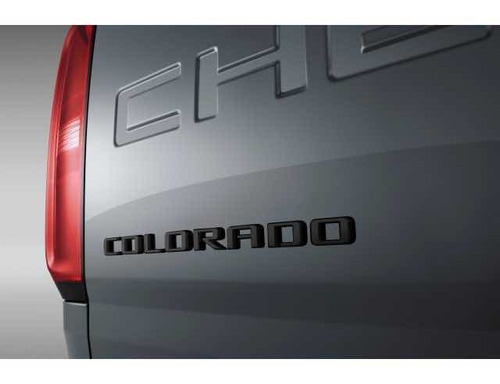 Emblema Chevrolet Colorado Letras Colorado 1 Pieza Calidad Foto 3