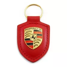 Llavero - Genuine Porsche Crest Keyring Red