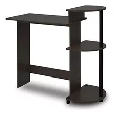 Furinno 11181ex / Bk Compact Computer Desk, Espresso / 