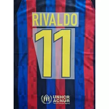Nome Número Rivaldo 11 Fonte Camisa Barcelona 1998 1999