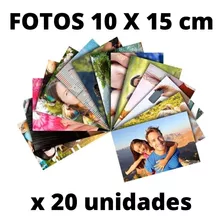Impresión Revelado X20 Fotos 10 X 15 Cm Envíos En El Dia !