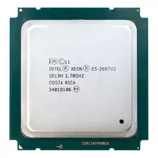 Processador Intel Xeon E5-2697 V2 Cm8063501288843 De 12 Núcleos E 3.5ghz De Frequência