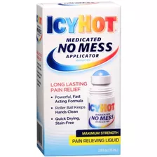 Pack De 2 Icy Hot Medicado Ningún Lío Aplicador Para