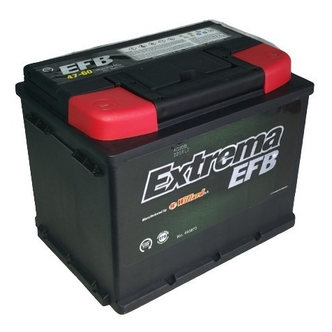 Batera  Extrema   Efb  Start/stop Fiat 500 Sport Mod 07-12 Foto 9
