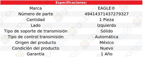 Soporte Trans Izq Eagle Tsx L4 2.4l 09 A 14 Foto 3