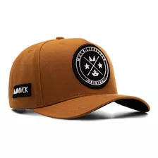 Boné Trucker Caramelo Brasão Mvck - Original